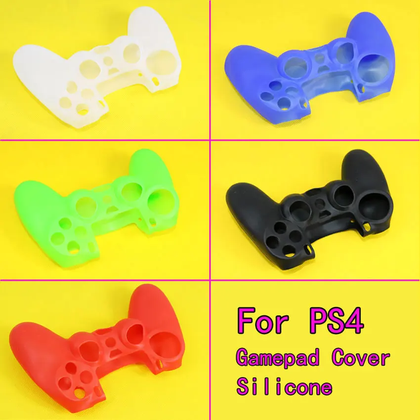 

Silicone Gel Gamepad Joypad Protective Skin Cover Case For Sony PS4 for PlayStation Dualshock 4 Controller Protection Shell