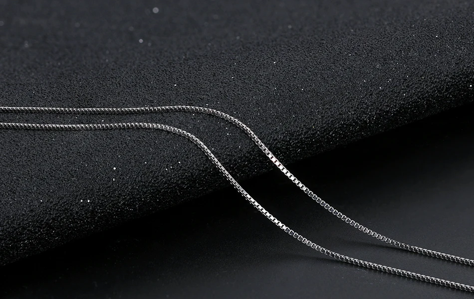 ORSA JEWELS серебряное ожерелье из натуральной 925 пробы, цепочка на цепочке с застежкой "Лобстер" для женщин и мужчин, ожерелье на цепочке, ювелирное изделие,, подарок OSC07