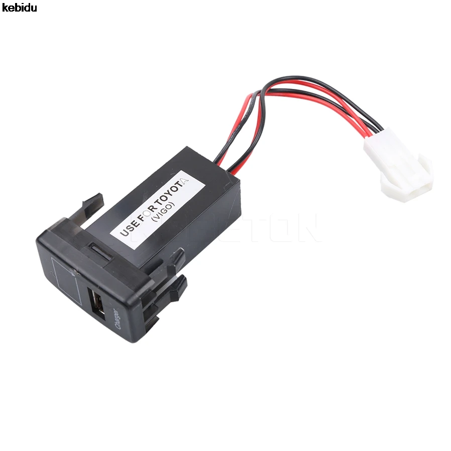 2.1A 5V зарядных порта USB для автомобиля Зарядное устройство с вольтметром Дисплей