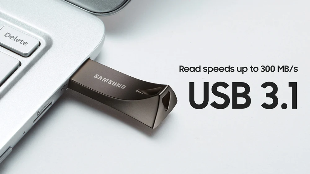 SAMSUNG BAR Plus USB флэш-накопитель 256 ГБ 128 Гб 64 ГБ 32 ГБ Флешка USB 3,1 совместимый USB3.0 Металлический Мини-накопитель карта памяти