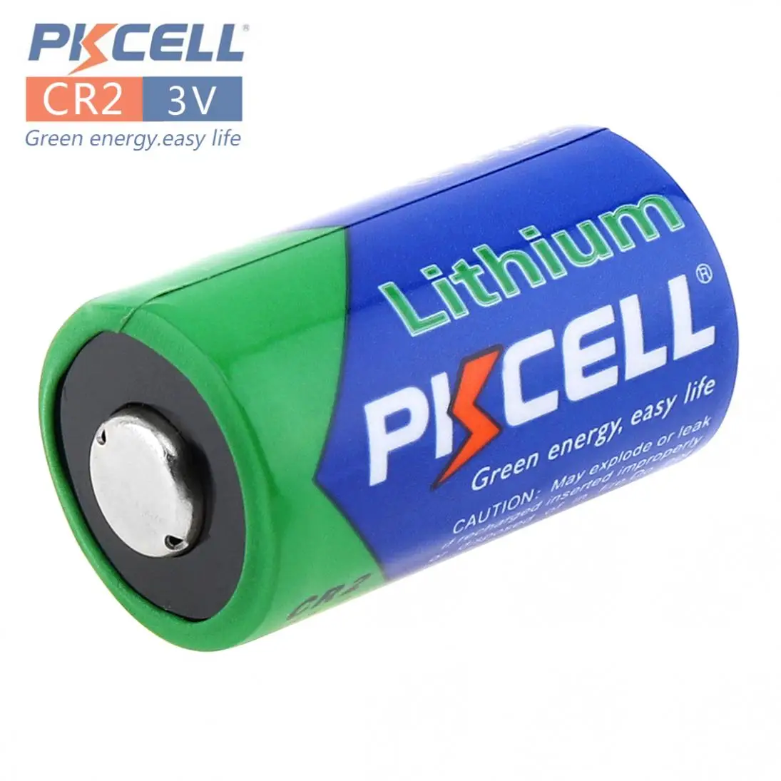 PKCELL 3V 850mAh Li MnO2 Battery CR2 CR15H270 Lithium Primary Battery
