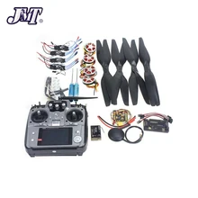 JMT 4-оси Складная стойка RC Quadcopter комплект APM2.8 полета Управление доска+ gps+ 750KV двигатель+ 15x5,5 пропеллер+ 30A ESC+ AT10 TX