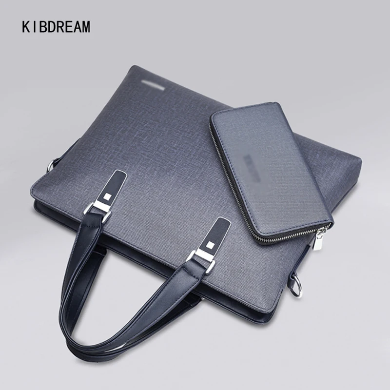 KIBDREAM Cheaper PVC Briefcases Men Bag/Crossbody and Tote Handbags