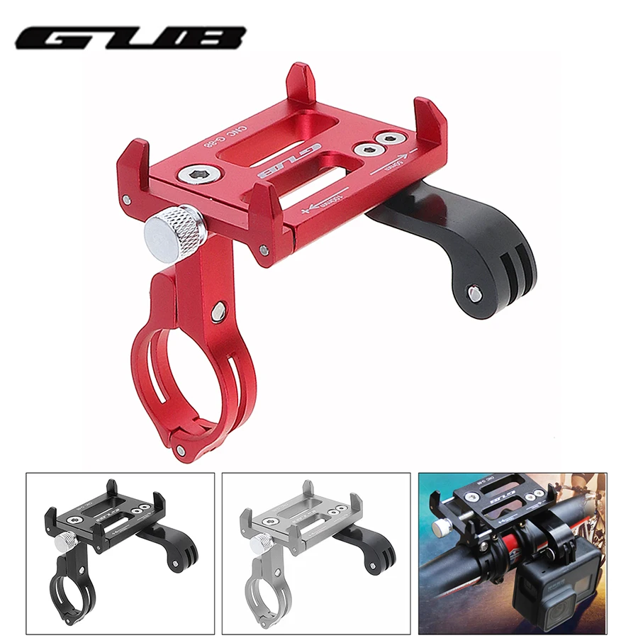 GUB алюминиевый MTB велосипедный держатель для телефона держатель для мотоцикла gps держатель для велосипеда аксессуары для руля велосипеда