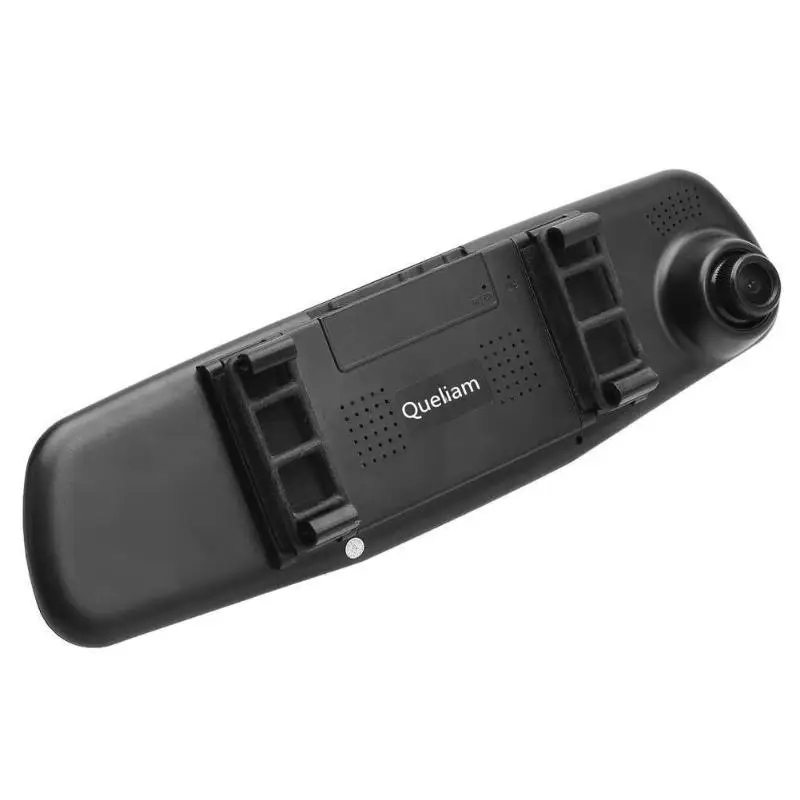 4,3 дюймовый TFT экран автомобиль авто DVR камера зеркало заднего вида спереди 1080 P+ задний 720 P двойной объектив TF usb-видеорегистратор Cam комплект для звукозаписи