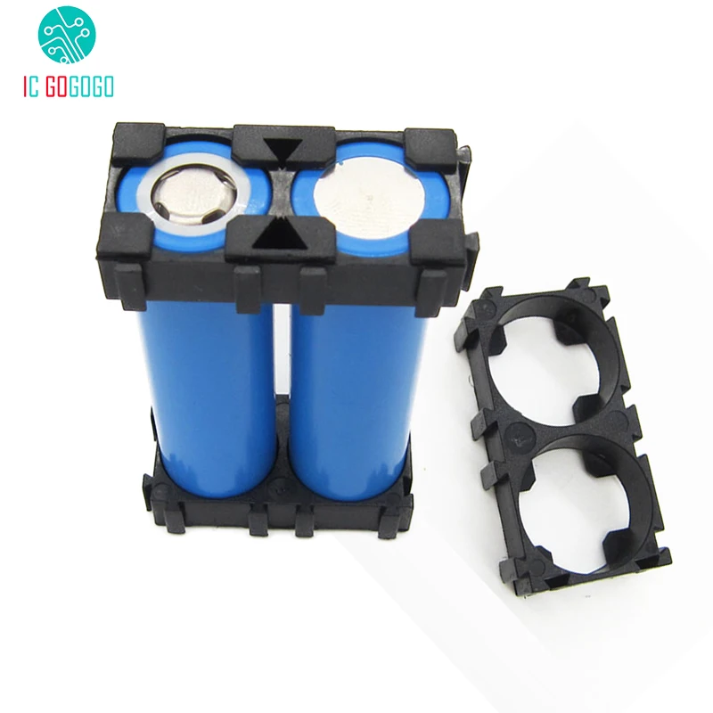 

30sets/60pcs 18650 Battery Bracket Lithium Li-ion Lipo Cell Battery Holder Free Combination DIY Kit Pack Fixture eBike BMS parts