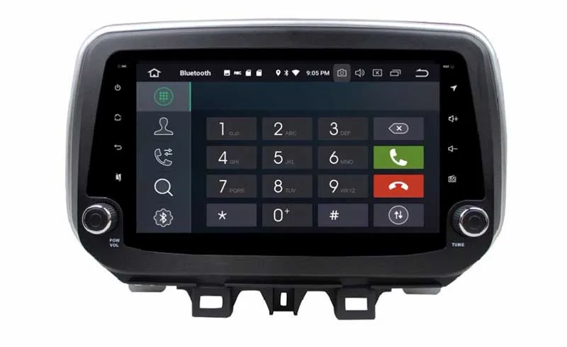 Top 9" car multimdia player for hyundai IX35 Tucson 2018 with android 9.0 system octa core PX5 4G RAM 64G ROM car audio stereo 2