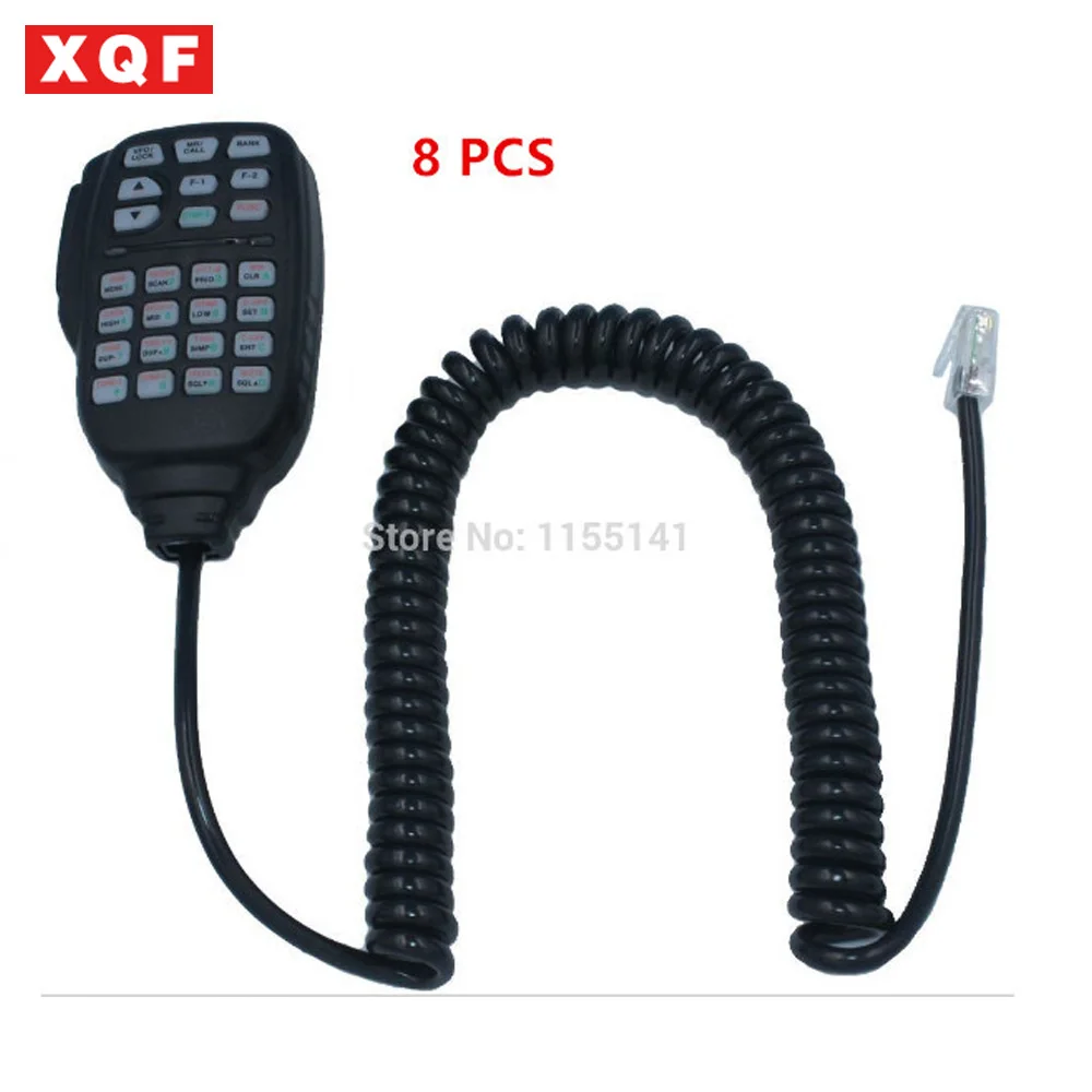 XQF 8 PCS Handheld Speaker Microphone Mic HM-133V For icom radio IC-2200H IC-V8000 | Мобильные телефоны и аксессуары