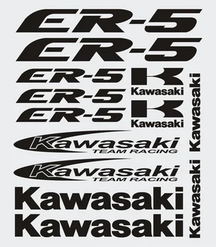 

For 1Set KAWASAKI ER-5 12psc. Decal Sticker Kit -- BEST PRICE-- #SK-061 Car Styling