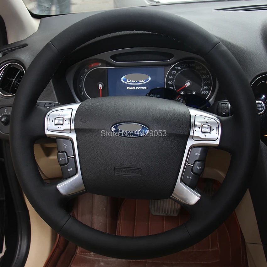 Чехлы на рулевое колесо чехол для Ford MONDEO CHIA X Стайлинг автомобиля сделай сам