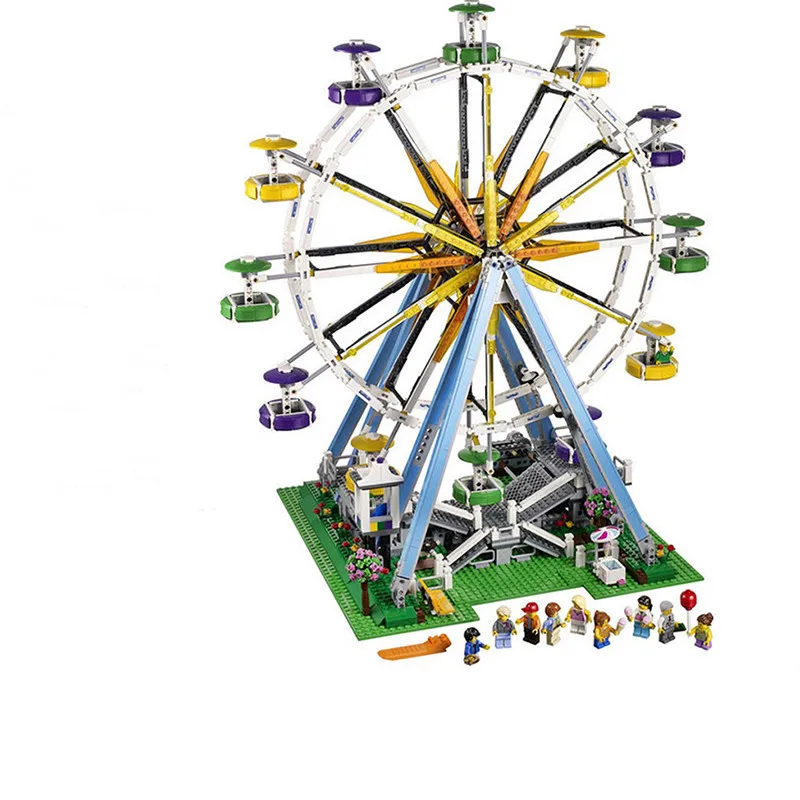 

2518pcs City Expert Ferris Wheel Model Building Kits Blocks Bricks Toys Compatible With Legoingly 10247 gifts for Children kids