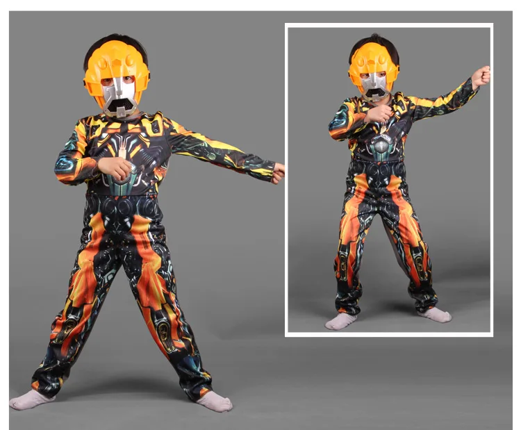 Детский костюм супергероя Шмель для косплея на Хэллоуин из 2 предметов: