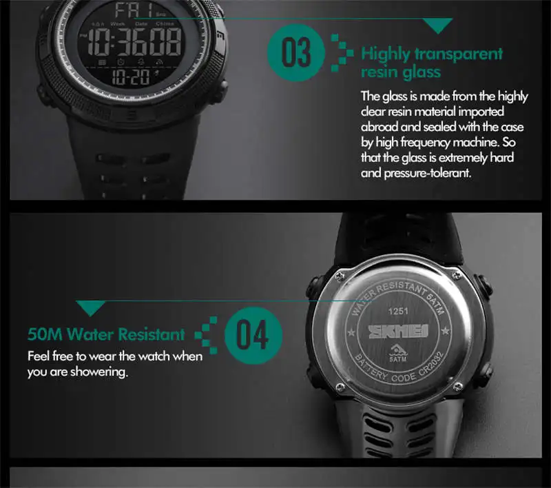 SKMEI 1251 WATCH FD203213