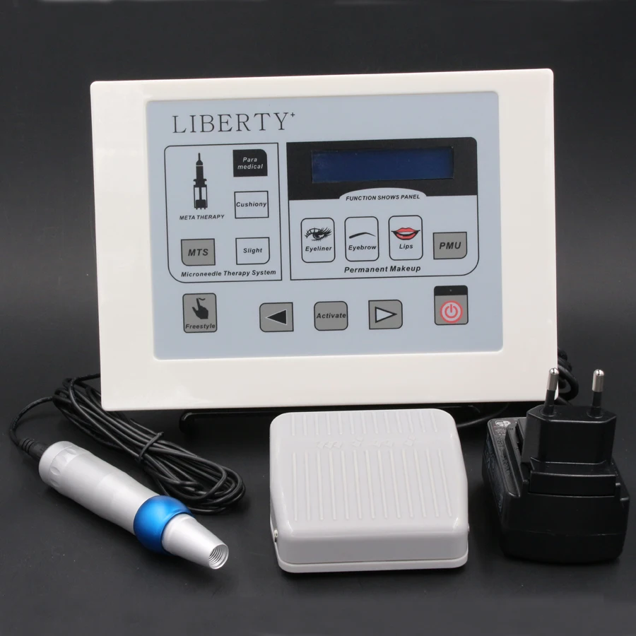 

Best Liberty electric digital permanent makeup machine kit professional for sale with libetry pens,power panel,tattoo needles