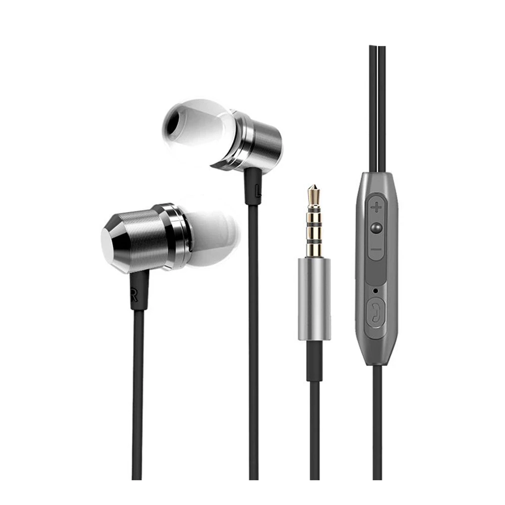 

3.5mm Plug In Ear Earphone With HD Microphone For iPhone 5/5S/6/6S/7 huawei meizu Xiaomi Mobile Phone Universal Earpiece Headset