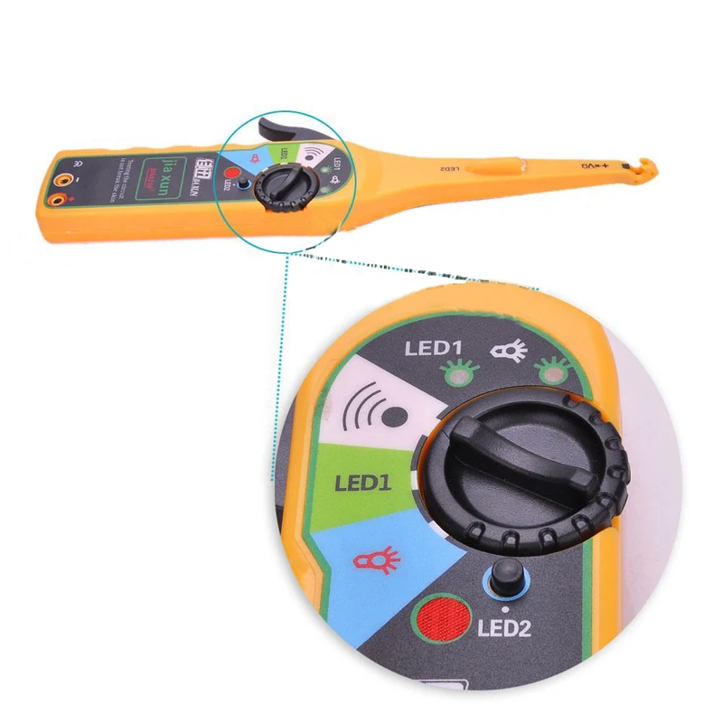 Желтый цвет Авто мощность электрической цепи тестер Лампа зонд светильник 0 380