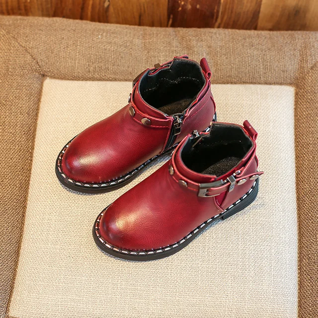 Clearance Sale Autumn Kids Shoes for Girl Fashion Studded