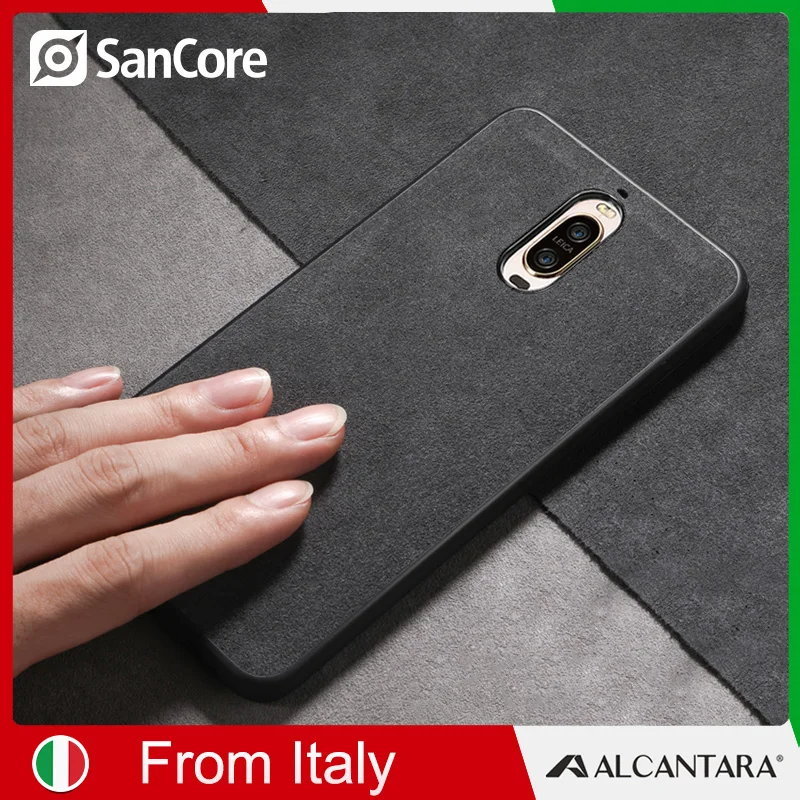 SanCore чехол для телефона кожаный TPU + ALCANTARA Huawei Mate 9 PRO Бизнес человек ТПУ роскошный