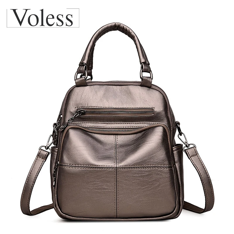 PU Leather Backpack Women School Bags For Teenagers Girls Large Capacity Casual Daypacks For Women Backpacks Mochila Sac A Dos PU Leather Backpack Women School Bags For Teenagers Girls Large Capacity Casual Daypacks For Women Backpacks Mochila Sac A Dos