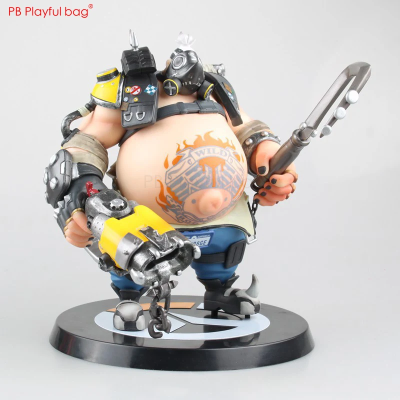 Overwachers ROADHOG Рисунок ПВХ Модель коллекции игр детская модель куклы игрушки экшн-фигурка Мако Ратледж HC67 - Цвет: with retail box