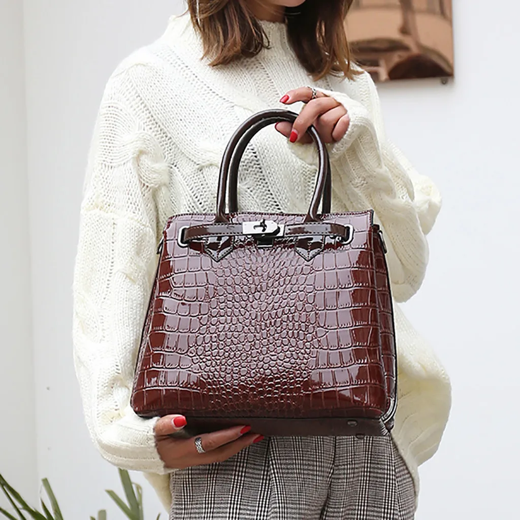 

OCARDIAN Handbag New Fashion Bag For Women Alligator Versatile Large Capacity Shoulder High Quality Messenger Bag Dropship May1