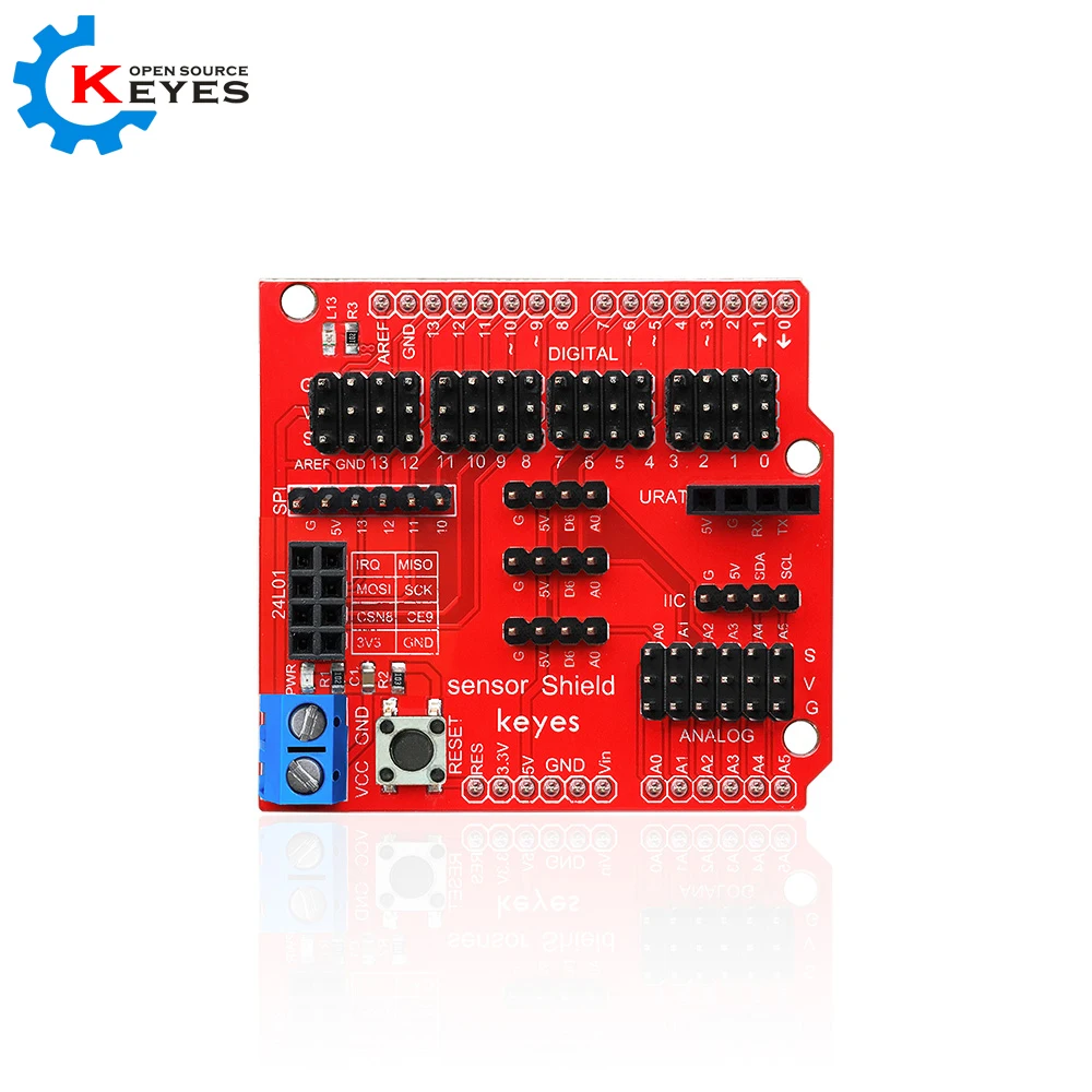 

KEYES Sensor Shield V5.0 Expansion Board for Arduino uno R3