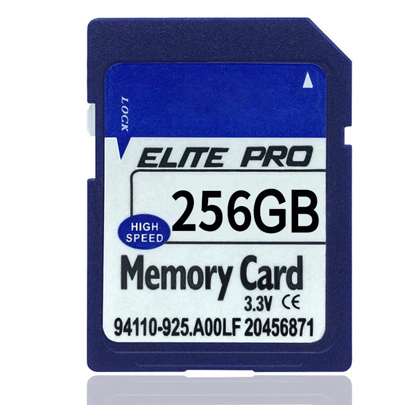 Sd-карта 256 Гб класс 10 U3 карта памяти sd-карта реальная емкость для камеры