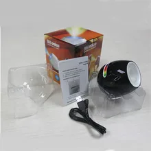 10 шт. 256 цветов живой Разноцветный свет Светодиодный лампа декоративная подсветка для вечерние сенсорные панели прокрутки USB Белый