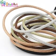 OLINGART 1 м/лот 6,0 мм металлическая цветная проволочная пластиковая пустотелая трубка для фиксации формы DIY браслет для изготовления ювелирных изделий