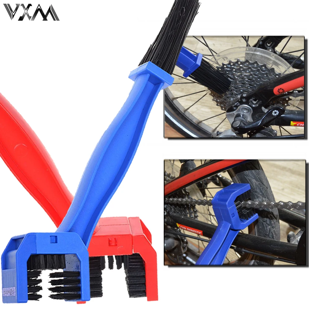 Bicycle Chain Cleaning Brush Gear Grunge Brush Cleaner Cycling