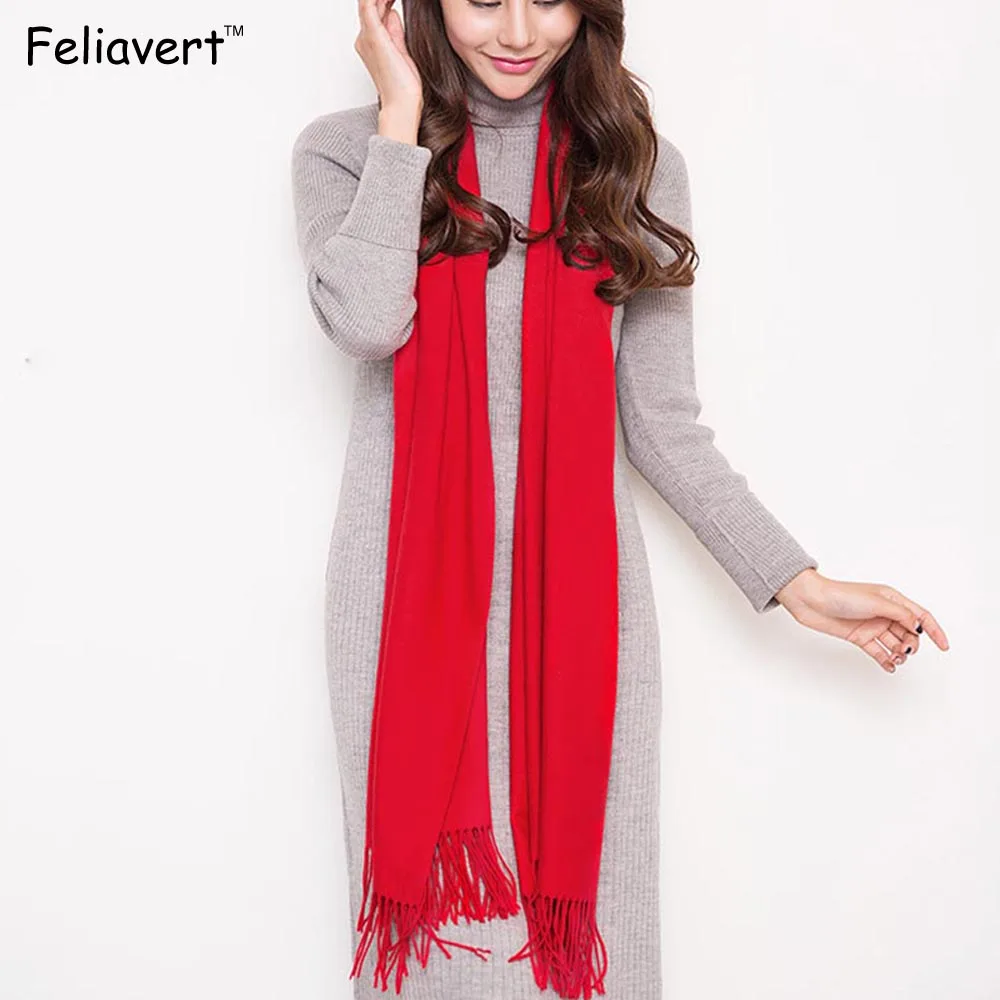 Scarf sizes for women with long