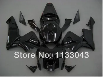 

100% Injection fairings for HONDA CBR600RR F5 03 04 CBR 600 RR 03-04 CBR600 2003 2004 black motorcycle fairing parts +BodyNice