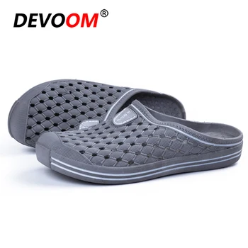 

2019 Sandals Men Summer Beach Sport Shoes Slippers Men Garden Clog Shoes Outdoor chaussure homme Quick Drying Flip Flops Big 44