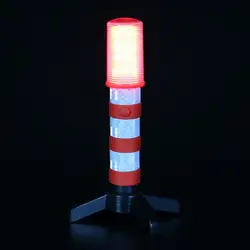 Красный светодиодный аварийного придорожные вспышек-магнитная База и вертикальный стенд-эти magnatek красный светодиодный маяки может