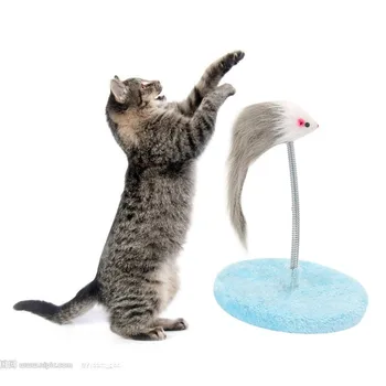 

Scratching for Pets Cat Toy Scratch Table Puzzle Game Grinding Claw Toy for Cat House Scratching Wand Toy With Mouse