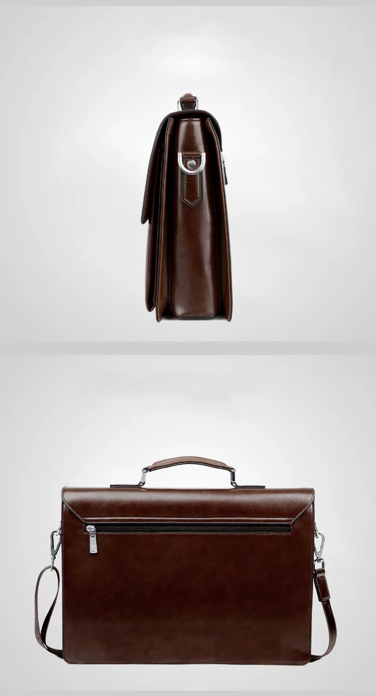 Деловая мужская сумка, портфель из искусственной кожи с замком, для мужчин, чистый банк, OL, мужской портфель, сумка под платье, мужская сумка