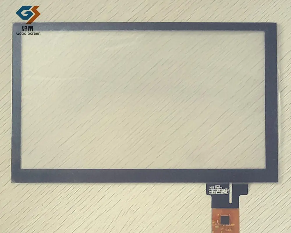 

Black 8 inch touch screen P/N Singway XWC1207 Car GPS navigation touch screen panel 192*117 MM