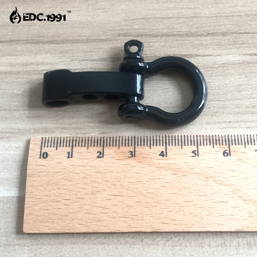200pcs/lot Steel Anchor Shackle Outdoor Camping Survival Rope Paracord Bracelet Buckles black 200pcs/lot Steel Anchor Shackle Outdoor Camping Survival Rope Paracord Bracelet Buckles black