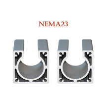 Nema23 CNC Motor mounts base 57*45mm stepper motor bracket for cnc machine
