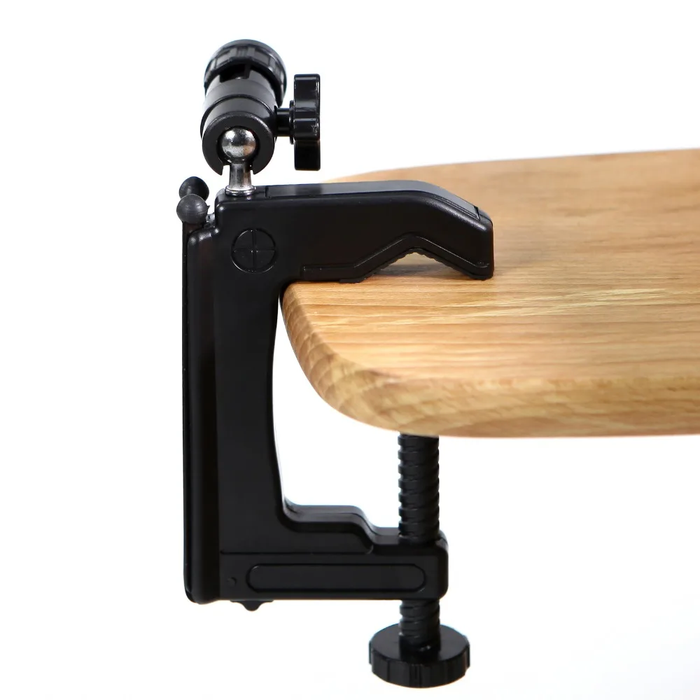  Mini Portable Camera Stand Camera Clamp Tripod 1/4 - 20 Screw Photography Table Tripod Clamp Camera