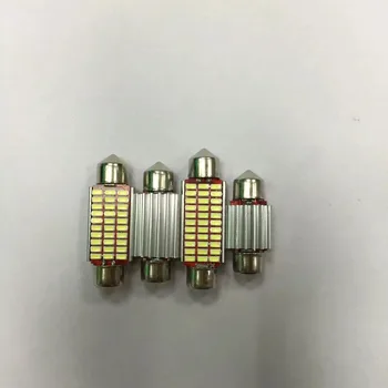 

50pcs wholesale price Can bus brand new chip 31mm/36mm/39mm/41mm 3014 C5W LED door handle lights reading lamp festoon dome bulb