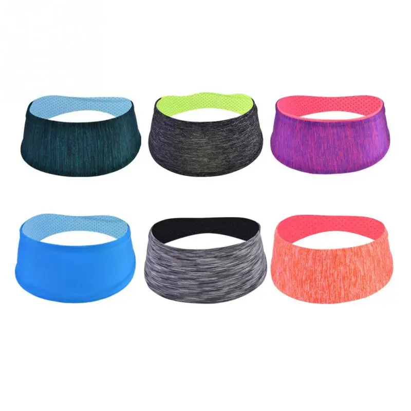 Unisex Outdoor Sports Headband Sweatband Elastic Breathable Hairband