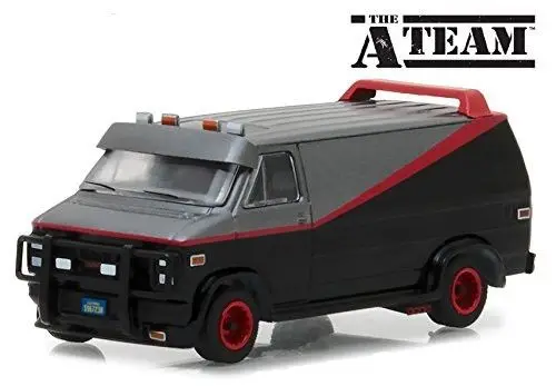 GL 1: 64 B. A. 'S 1983 GMC Vandura Сборная модель автомобиля литая под давлением металлическая игрушка подарок на день рождения для детей мальчика