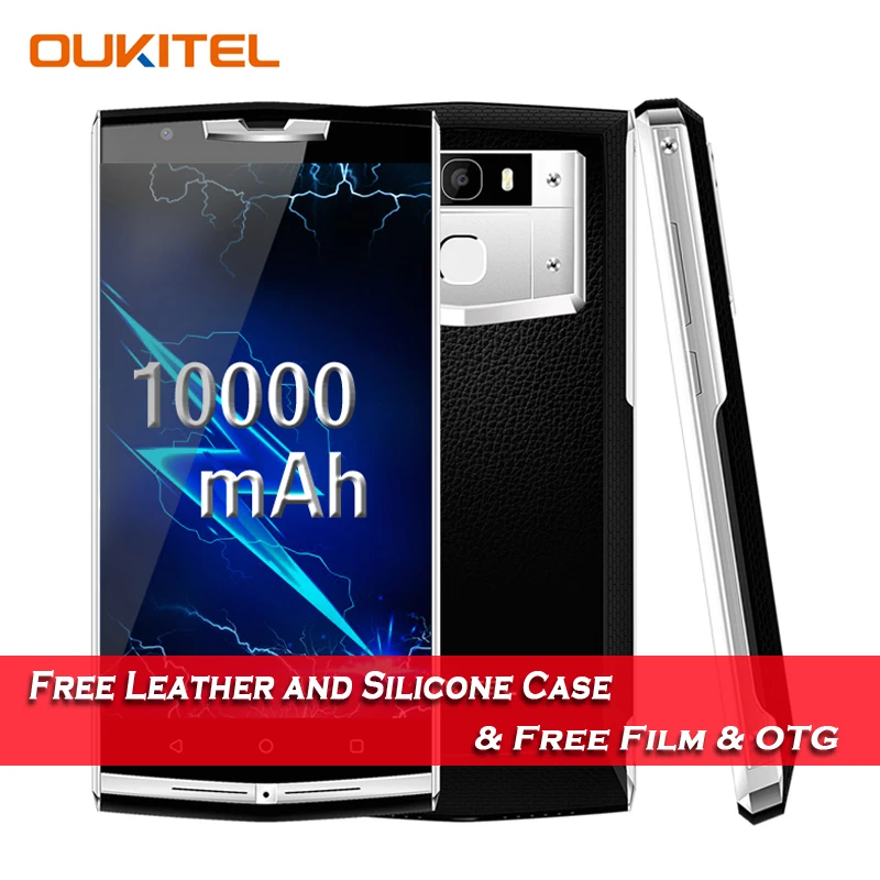 Oukitel K10000 Pro MT6750T Octa Core Android 7 0 Smartphone 3GB RAM 32GB ROM 5 5