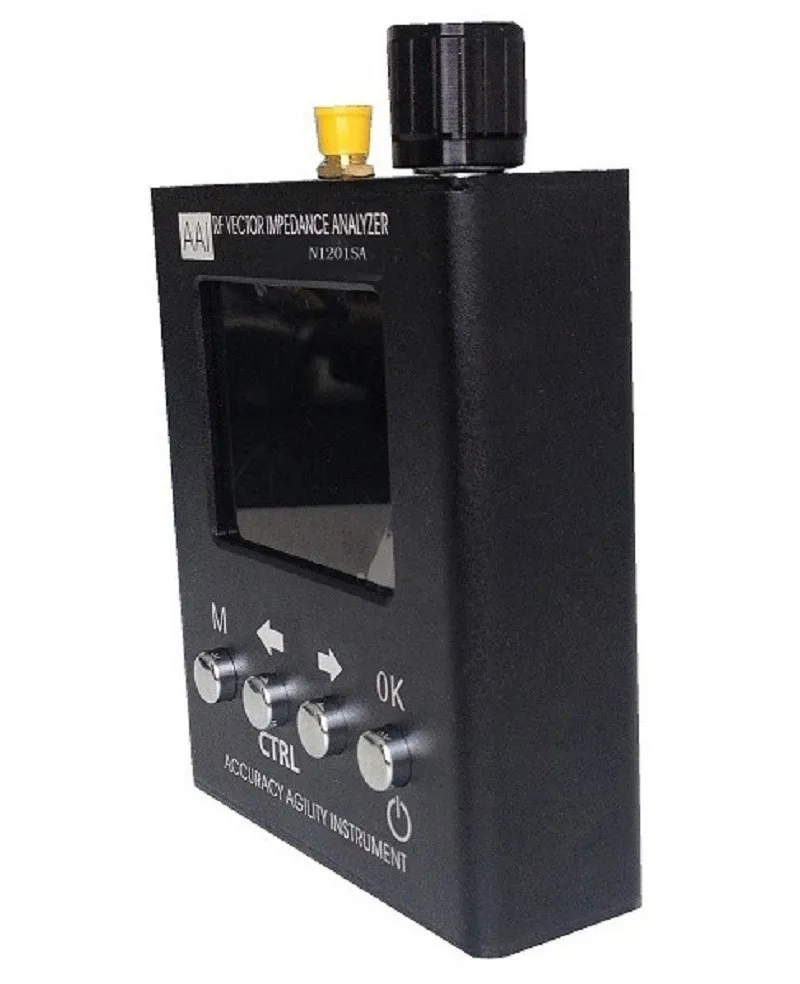 impedância ant swr antena analisador medidor tester 140 mhz-2.7 ghz