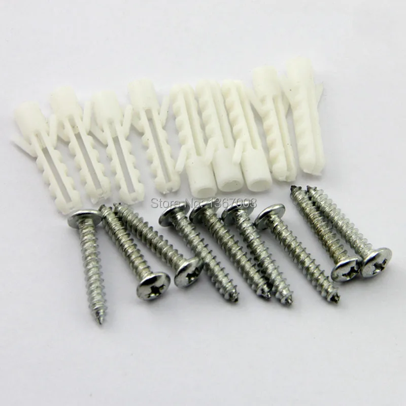 Siding installation self tapping screws for attaching rubber lamp