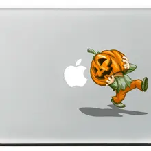 Хэллоуин Тыква призрак виниловая наклейка Стикеры для DIY MacBook Pro/Air 11 13 15 дюймов ноутбук чехол Стикеры