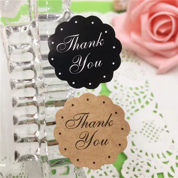 

Multiple Styles Round Thank You Series Sticker Diameter 3cm Self-adhesive Jewelry Gift Cake Package Sealing Stickers 100Pcs/Lot