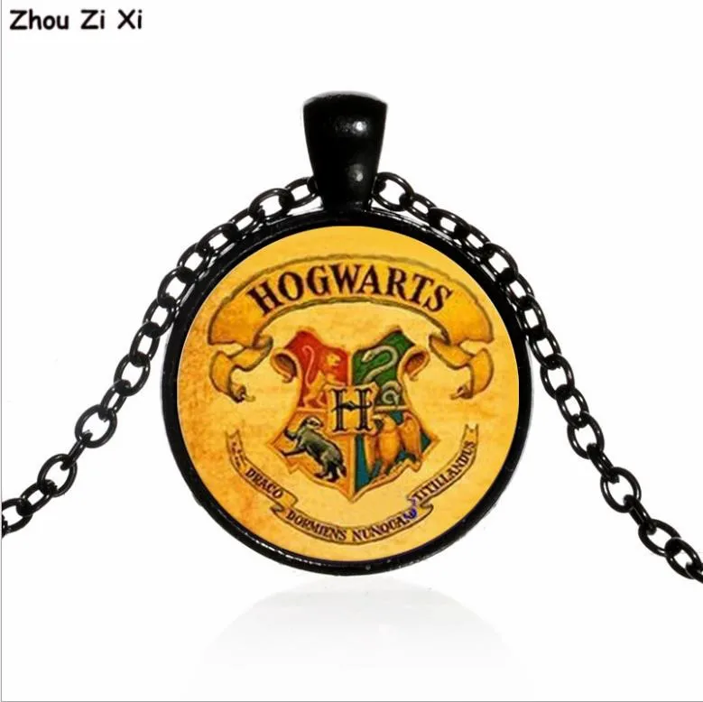

Harry potter fashion glass vintage time gem necklace Toys