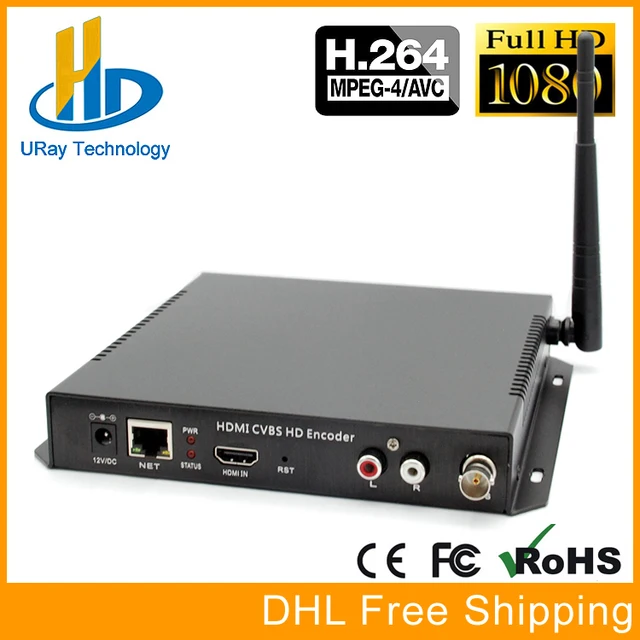 H 264 HDMI To Ethernet Encoder IP Video Encoder H.264 HD